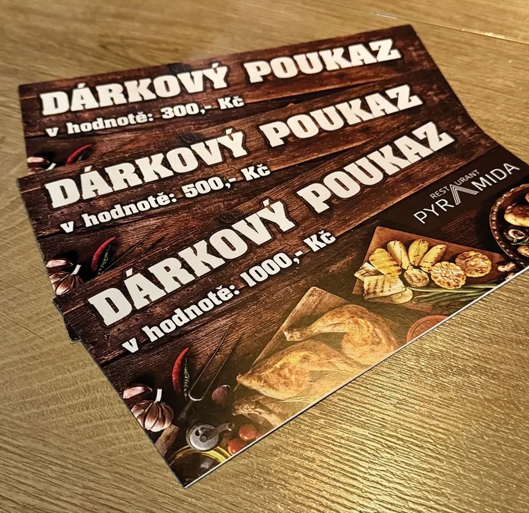 caffeopera - Dárkové poukazy